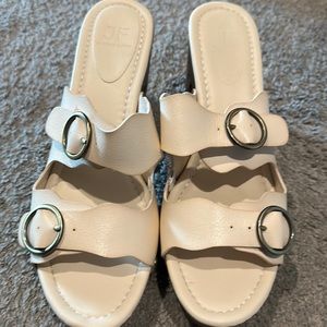 Ecru heels